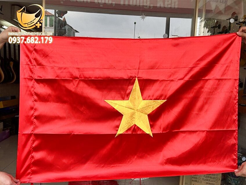 In cờ lấy liền Gò Vấp - Xưởng May Everything tại 656/91 Quang Trung, Phường Thông Tây Hội, TP.HCM