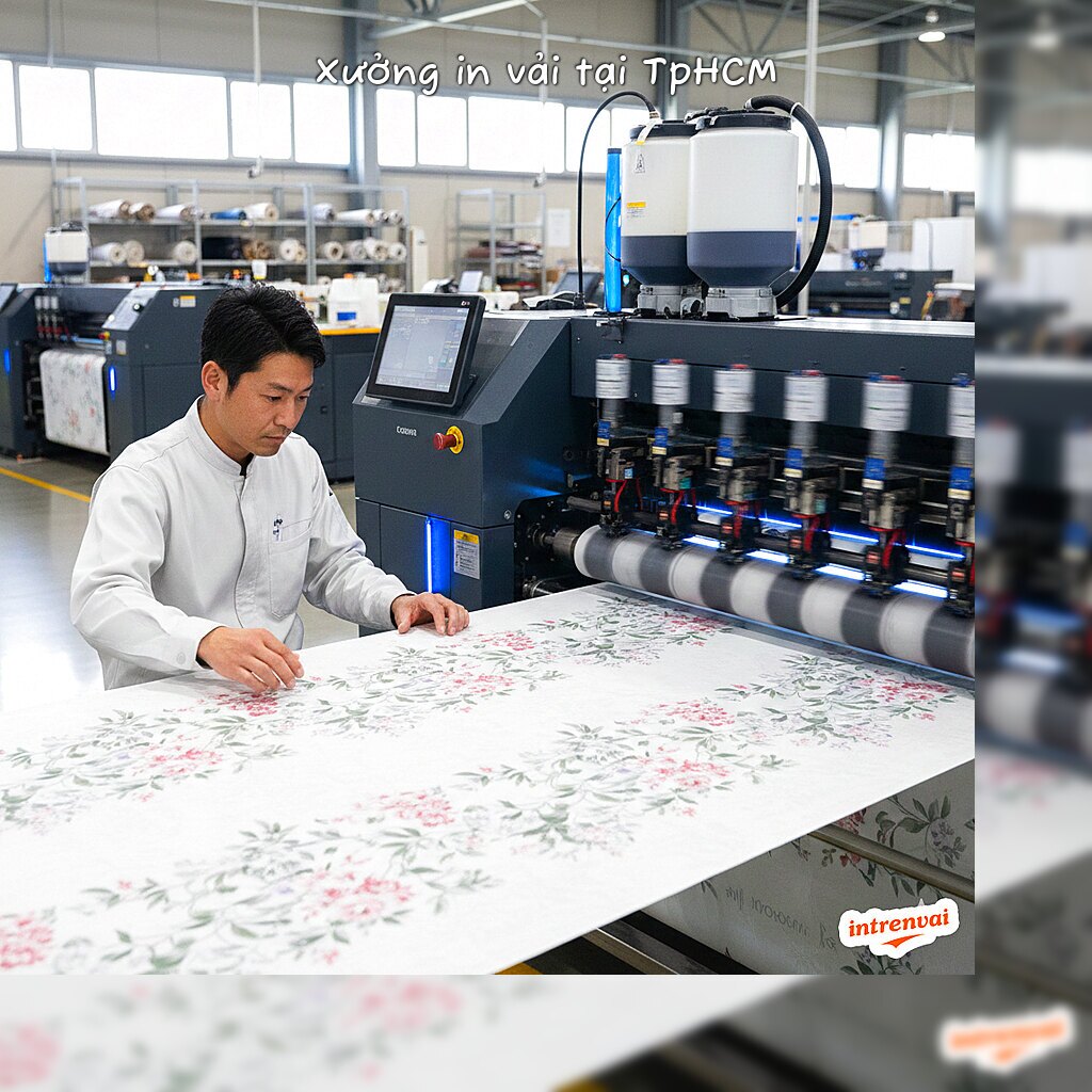 Xưởng in vải tại TpHCM