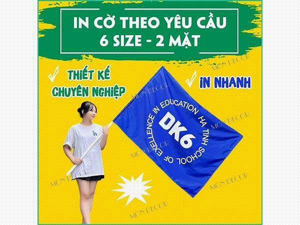 In cờ 2 mặt theo yêu cầu In cờ 2 mặt theo yêu cầu